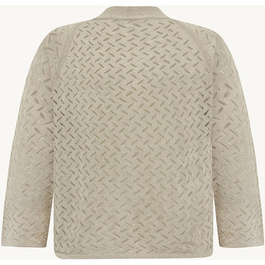 CLAIRE CWCelina Cardigan 13261 Sand Stone Melange