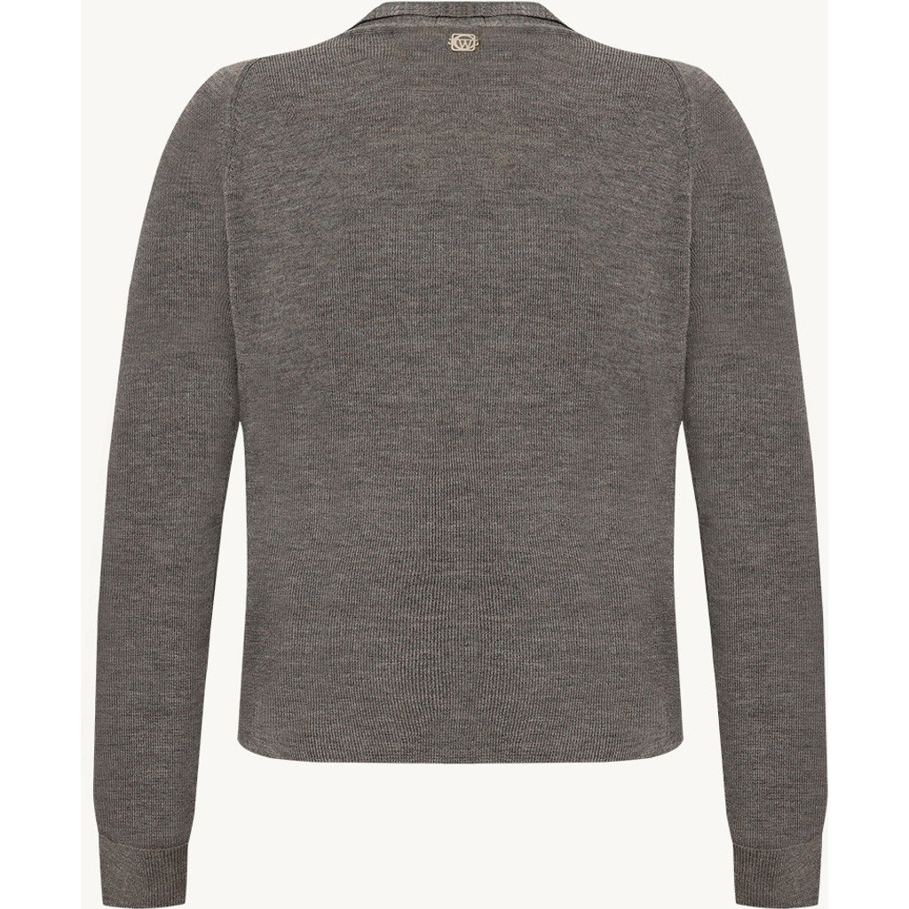 CLAIRE CWCeline Cardigan 13571 Falcon Melange