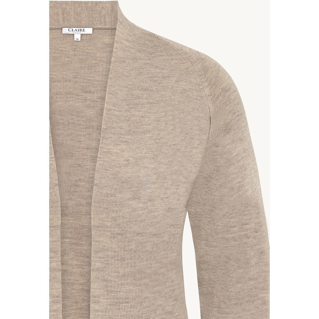 CLAIRE CWCeline Cardigan 14260 Chinchilla Melange