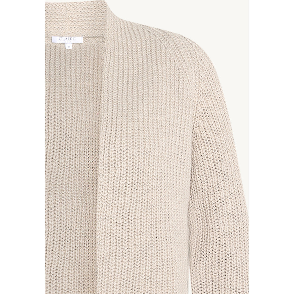 CLAIRE CWCeline Cardigan Cardigan 3261 Sand Stone