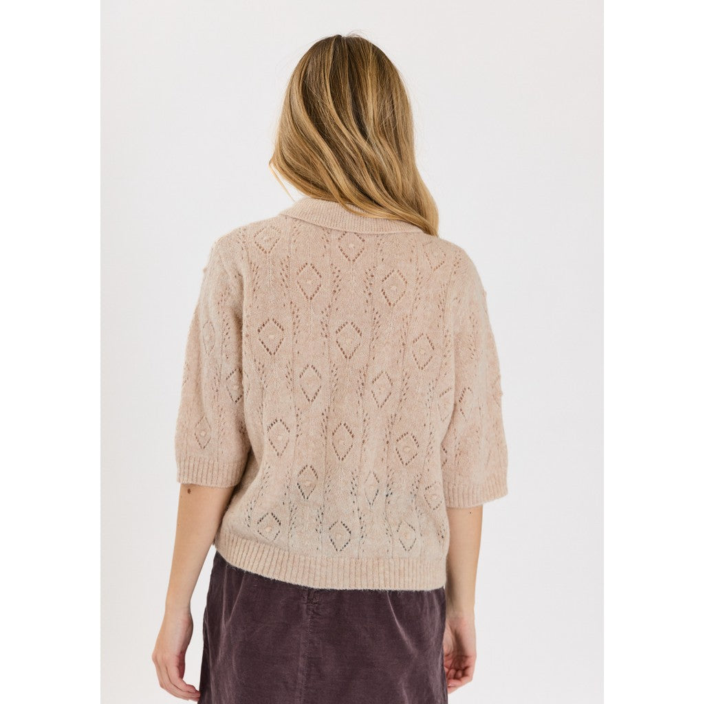 CLAIRE CWCenia Pullover 14505 Sand-Melange