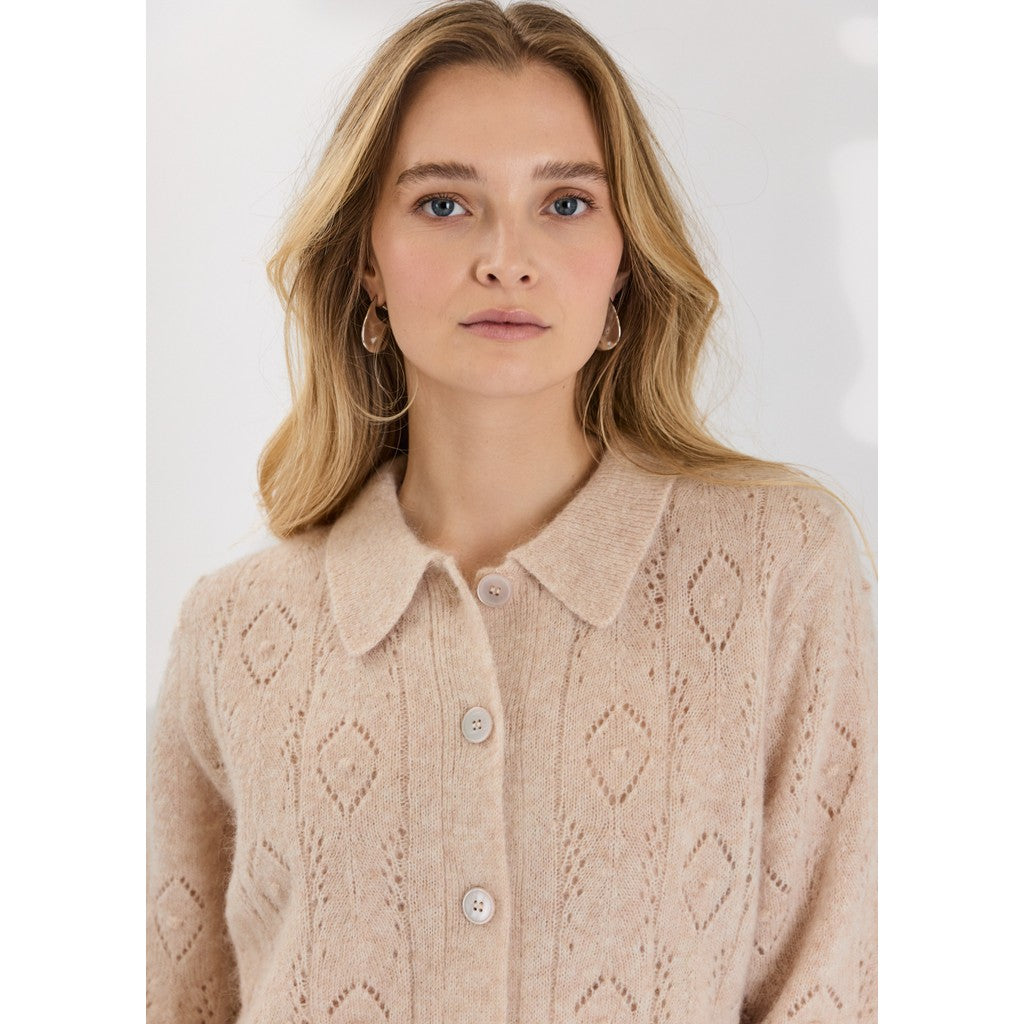 CLAIRE CWCenia Pullover 14505 Sand-Melange