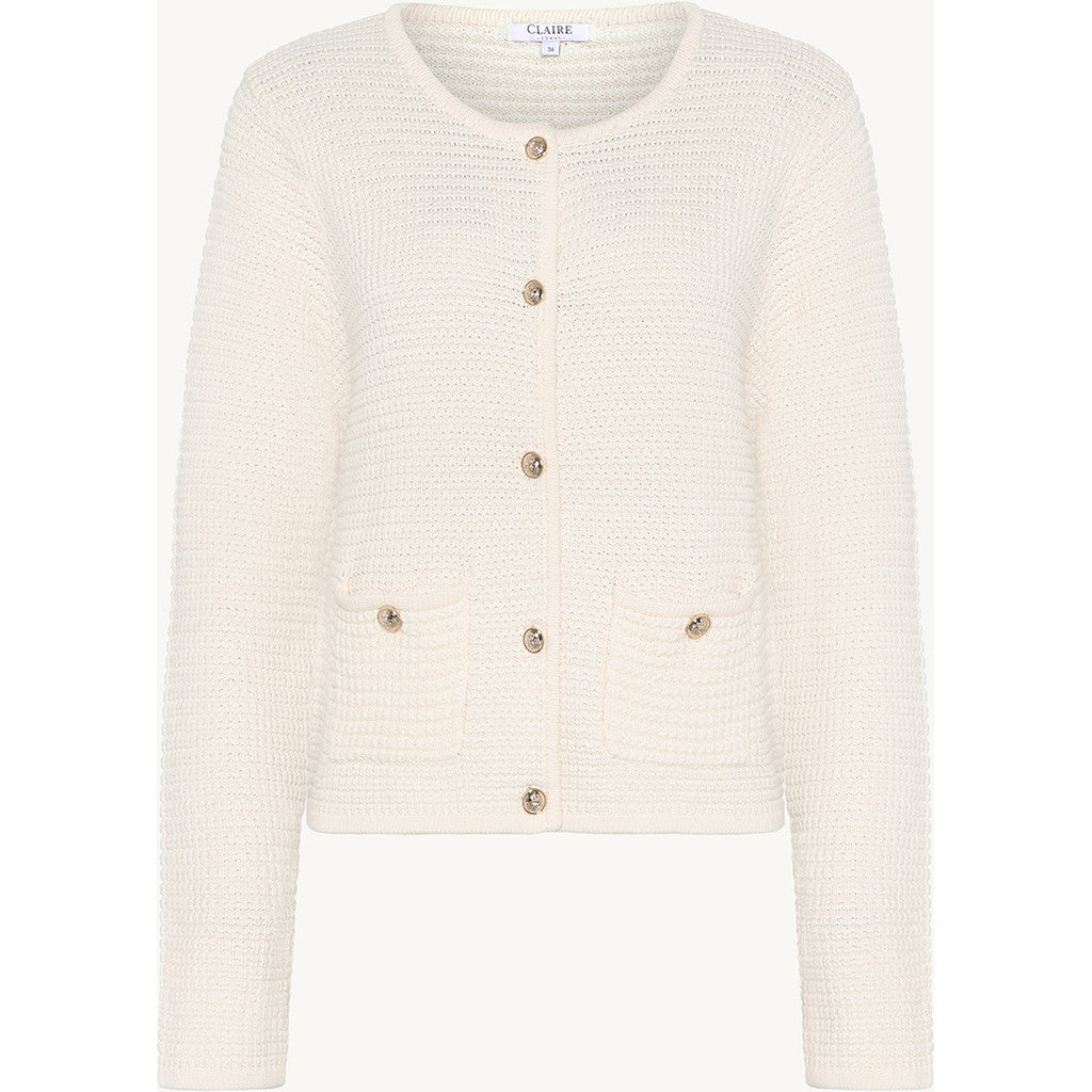 CLAIRE CWChalina Cardigan 3217 Gardenia