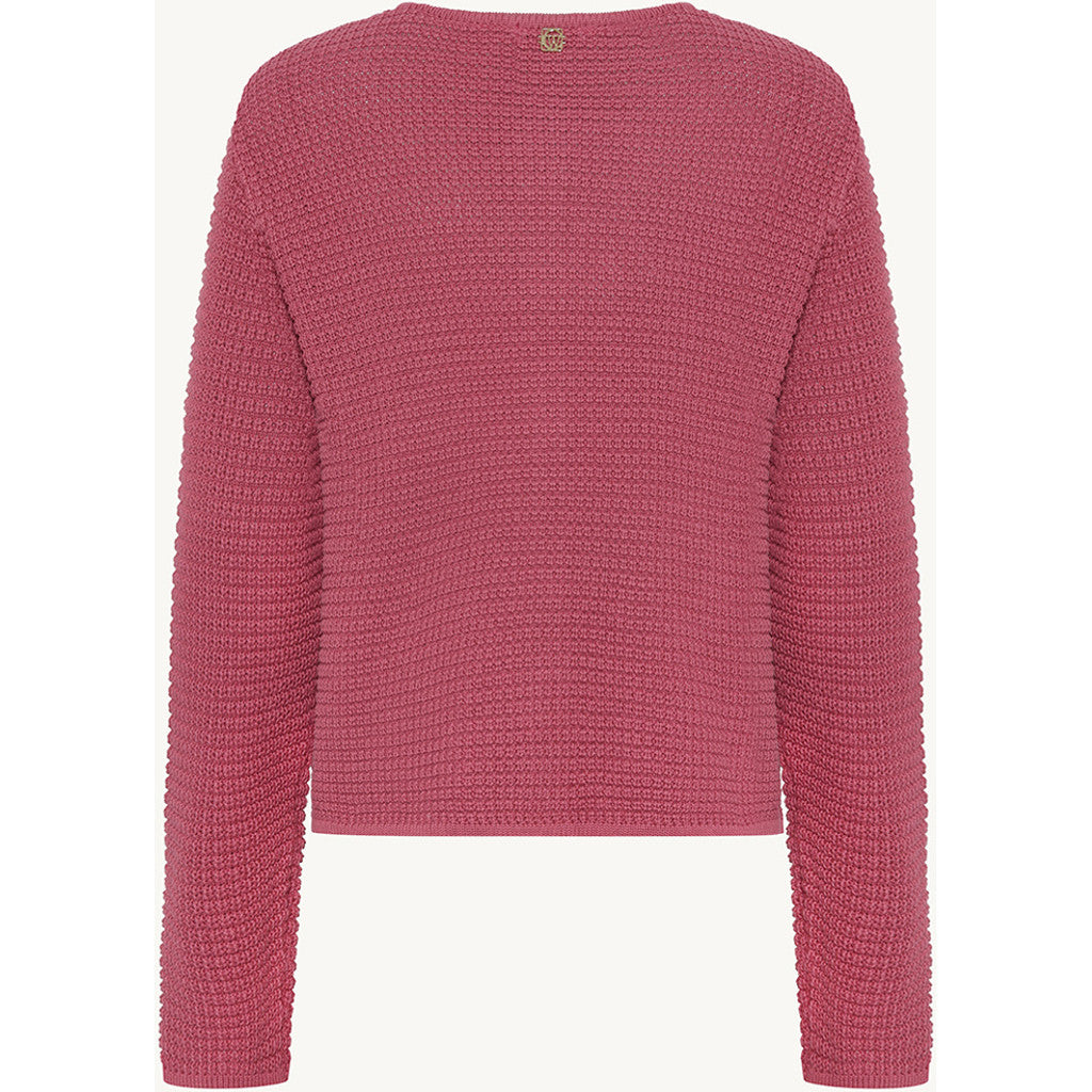 CLAIRE CWChalina Cardigan 3726 Rose Wine
