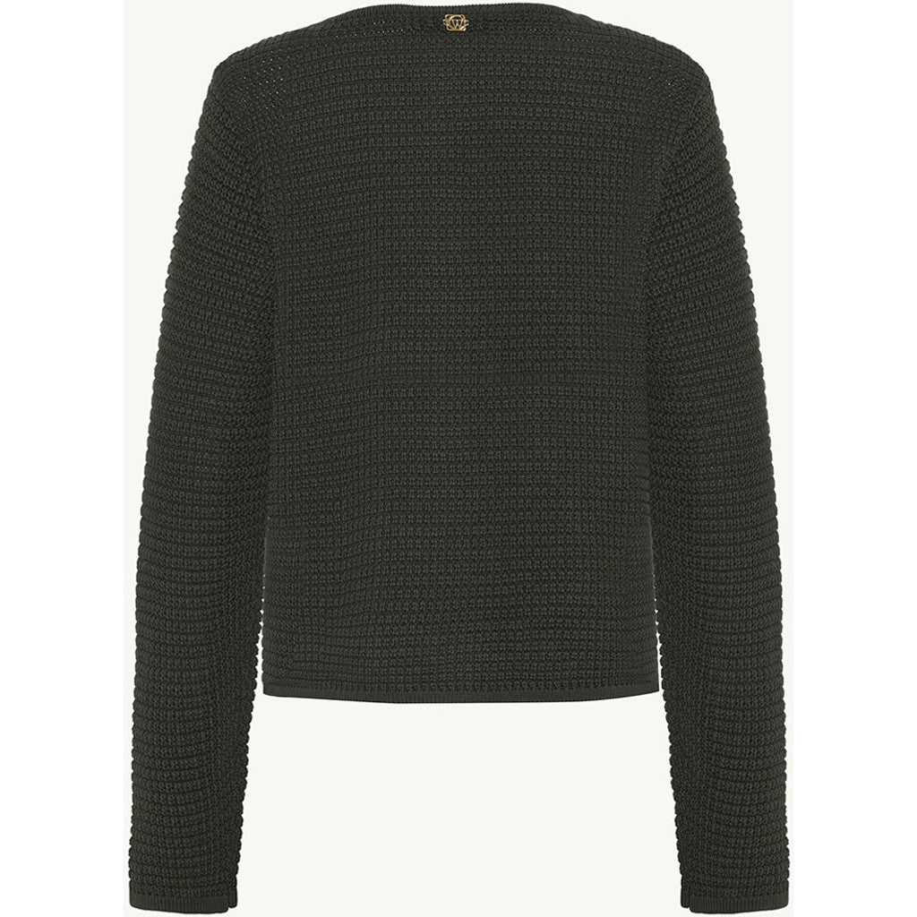 CLAIRE CWChalina Cardigan 4480 Old Forest