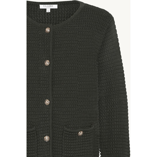 CLAIRE CWChalina Cardigan 4480 Old Forest