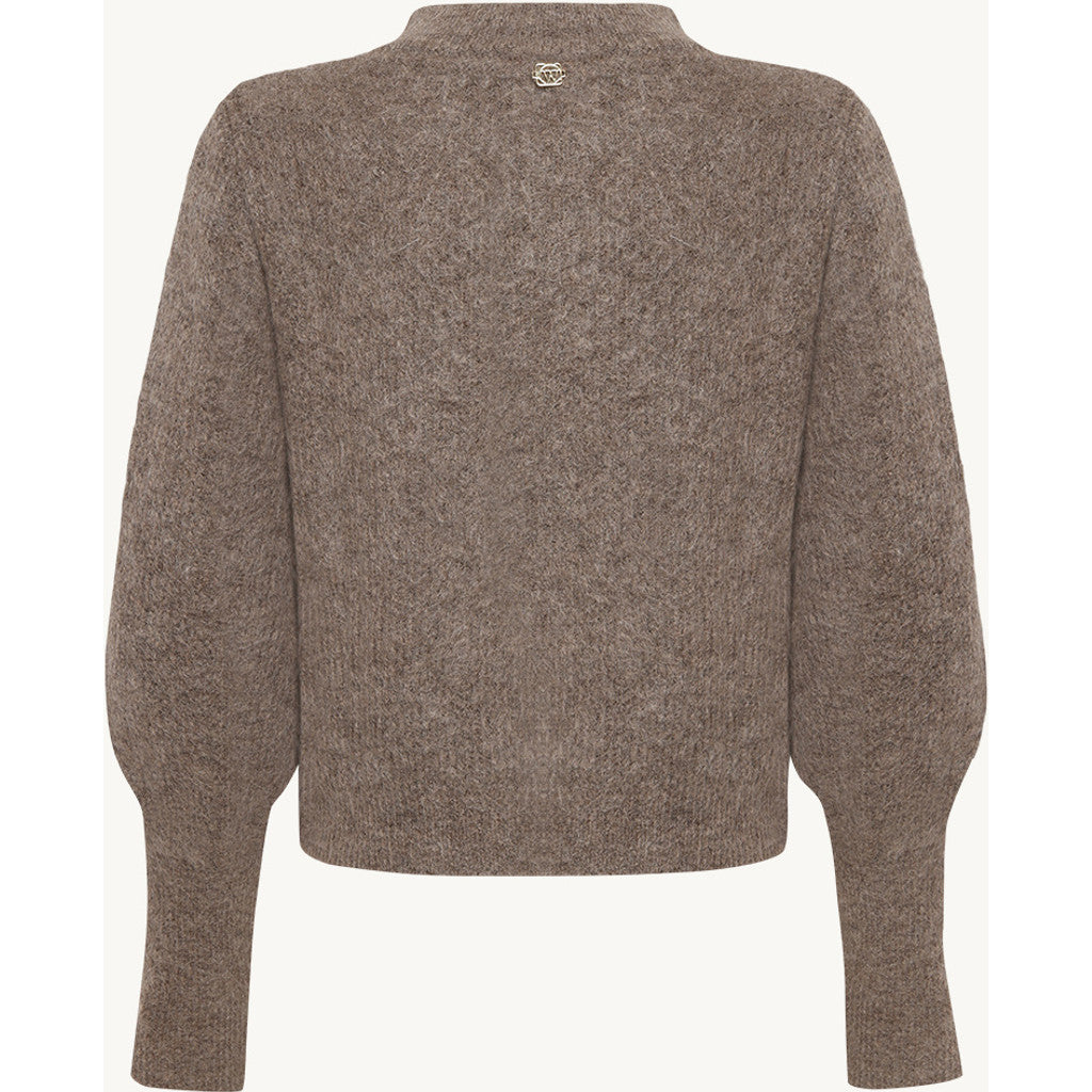 CLAIRE CWChelsea Cardigan 13578 Cacao Melange