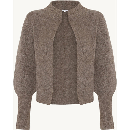 CLAIRE CWChelsea Cardigan 13578 Cacao Melange