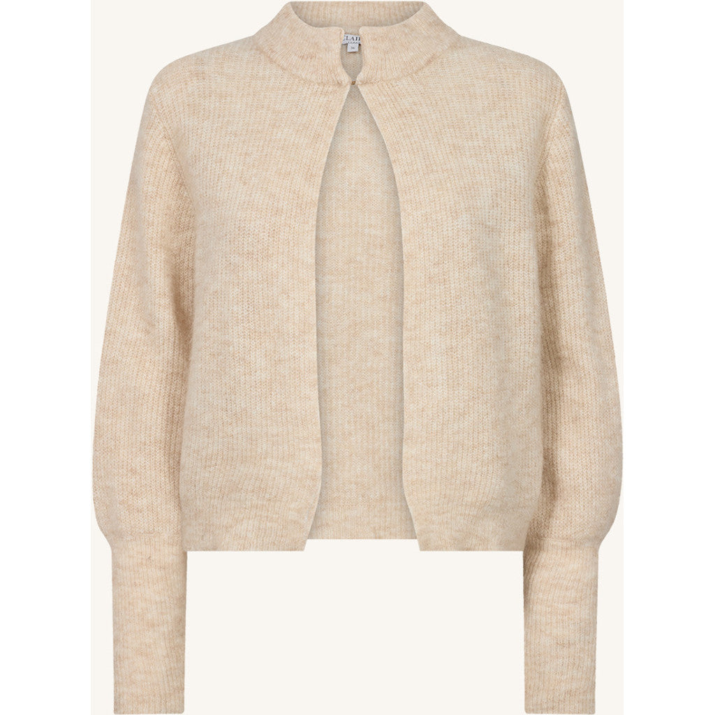 CLAIRE CWChelsea Cardigan 14505 Sand-Melange