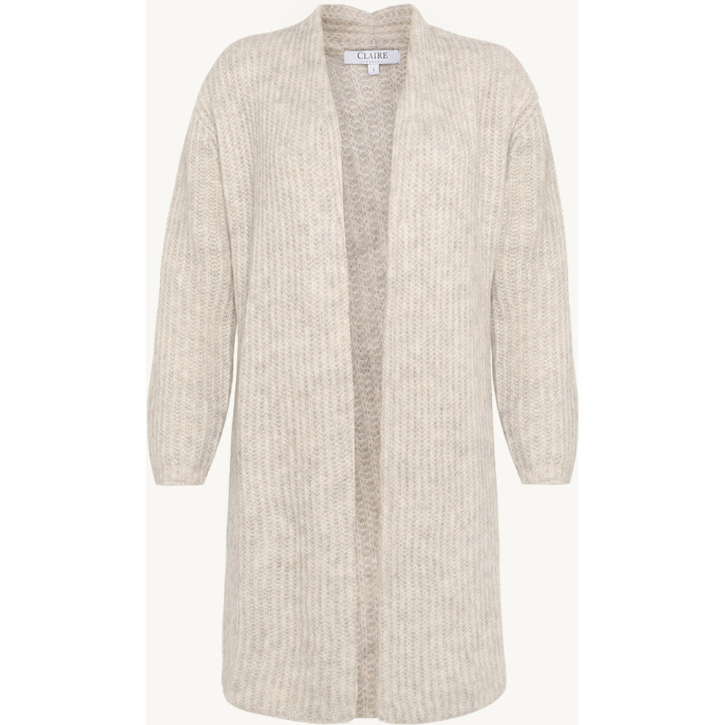 CLAIRE CWCiara Cardigan 13272 Snow White Melange