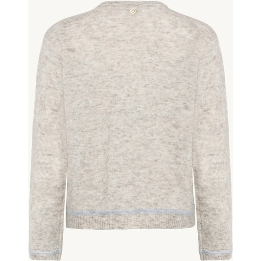 CLAIRE CWClaire Cardigan 13272 Snow White Melange