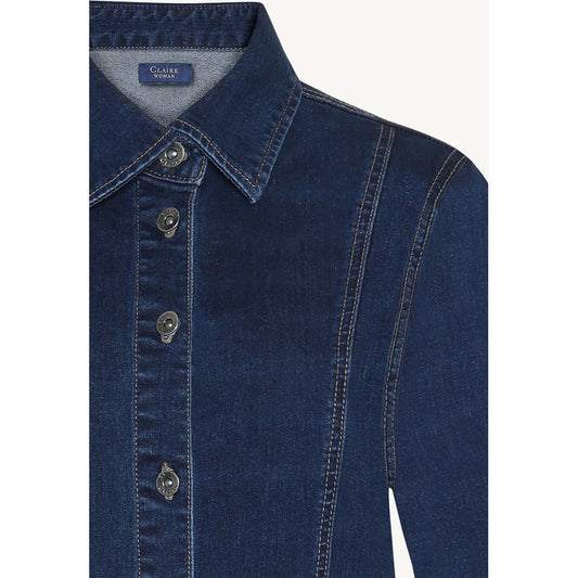 CLAIRE CWDaisymariia Dresses 17 Medium Blue Denim