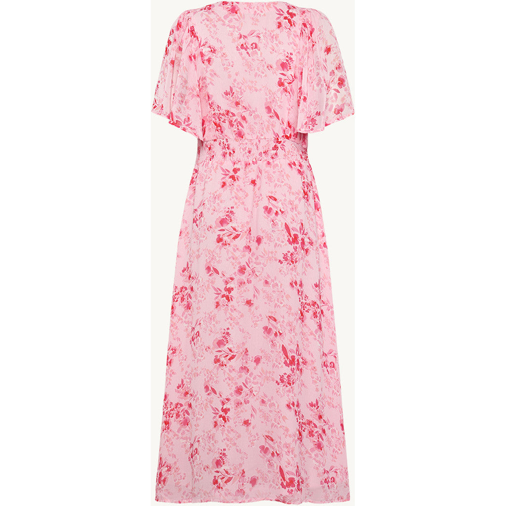 CLAIRE CWDanijela Faded Flowers Dresses 4318 Pink Tulle