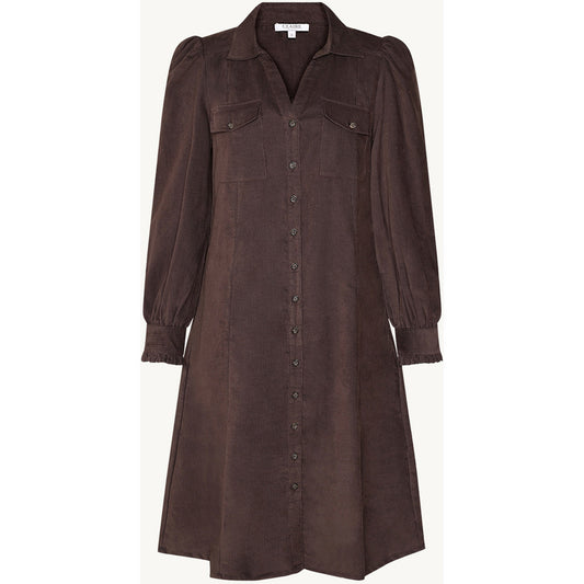 CLAIRE CWDelinde Dresses 4579 Hot Fudge