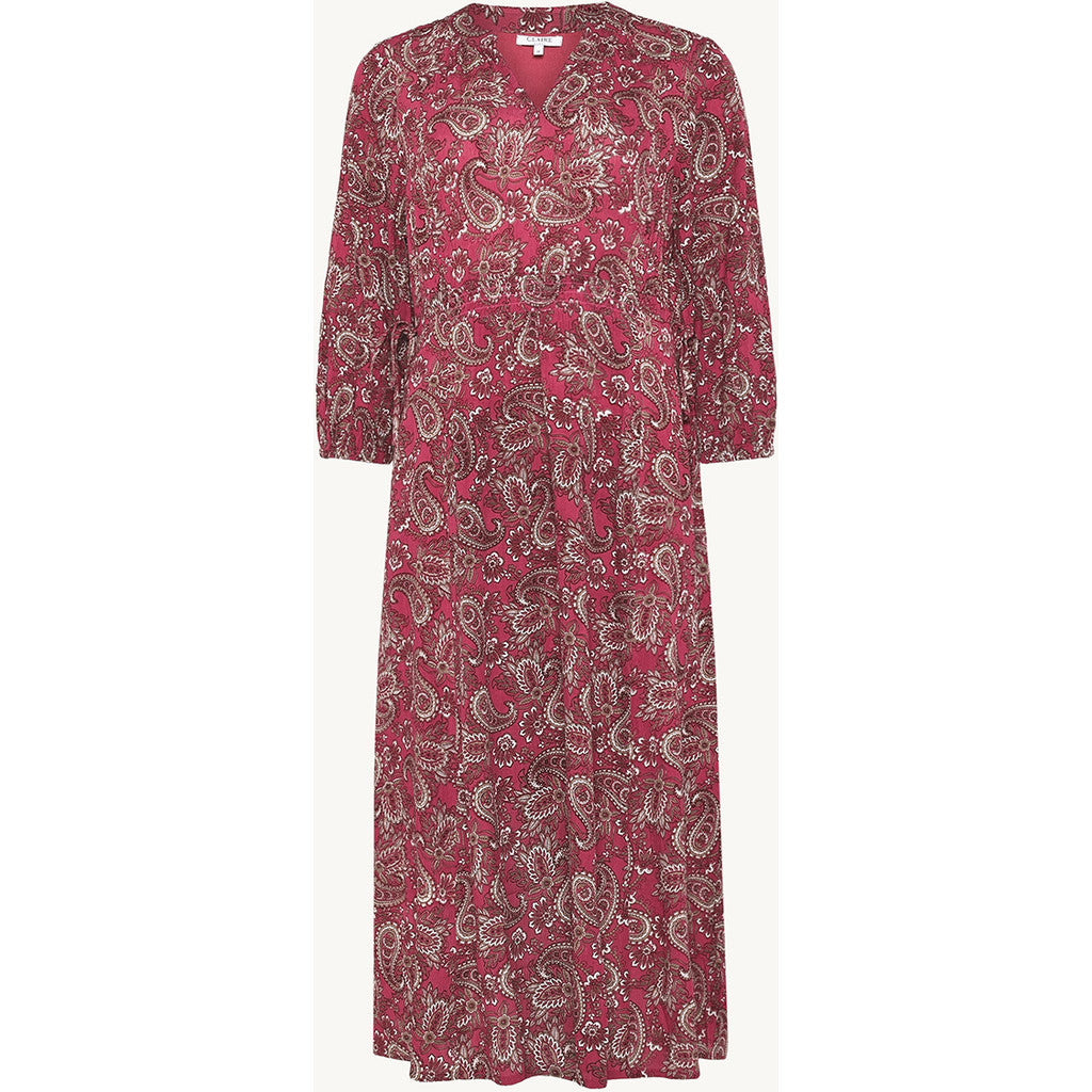 CLAIRE CWDinah Dresses 3726 Rose Wine