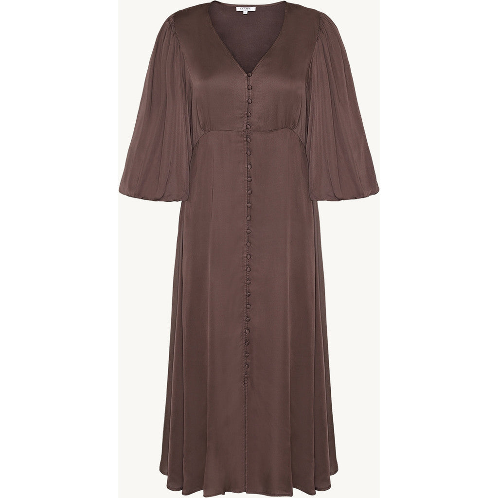 CLAIRE CWDünia Dresses 4579 Hot Fudge