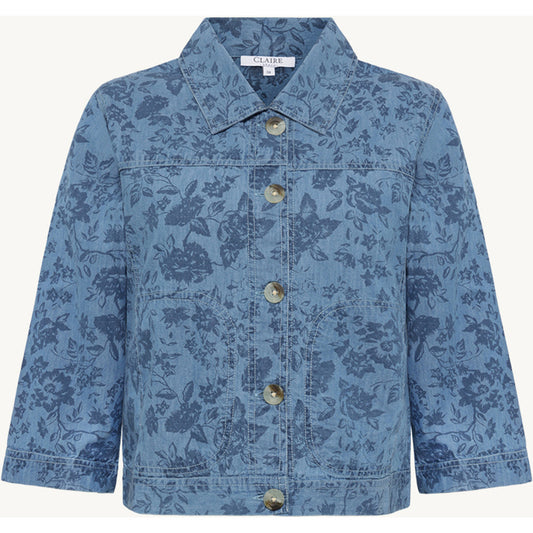 CLAIRE CWEffie Shirts 3014 Medium Blue Denim