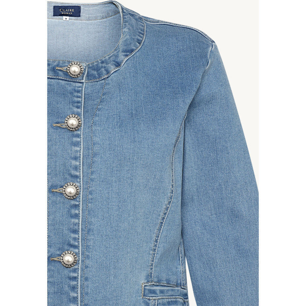 CLAIRE CWElda Jacket 3009 Light Blue Denim