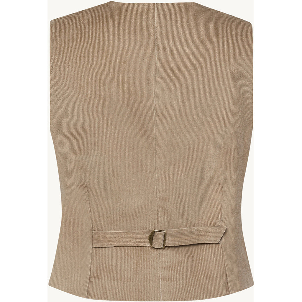 CLAIRE CWEliane Waistcoat 4540 Cappucino