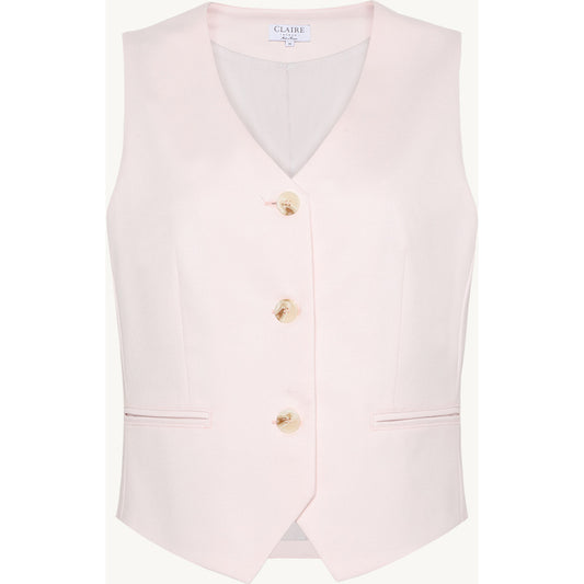 CLAIRE CWEliane Waistcoat 4306 Pink Touch