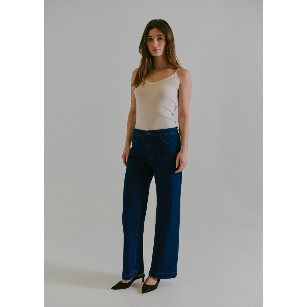 CLAIRE CWJanaya Trousers 3006 Blue Jeans