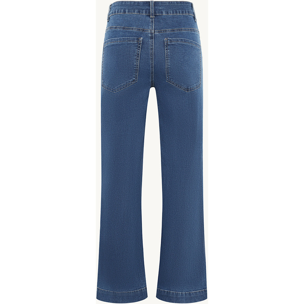 CLAIRE CWJanaya Trousers 3015 Medium Blue Denim