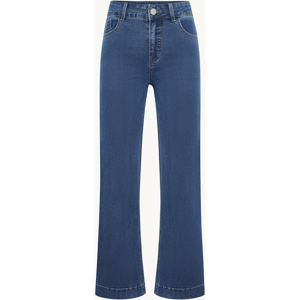 CLAIRE CWJanaya Trousers 3015 Medium Blue Denim