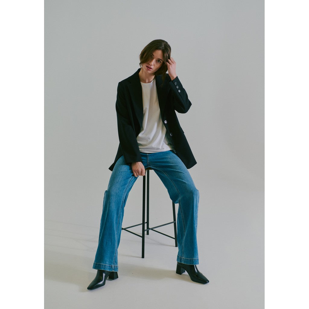 CLAIRE CWJanaya Trousers 3017 Blue Denim