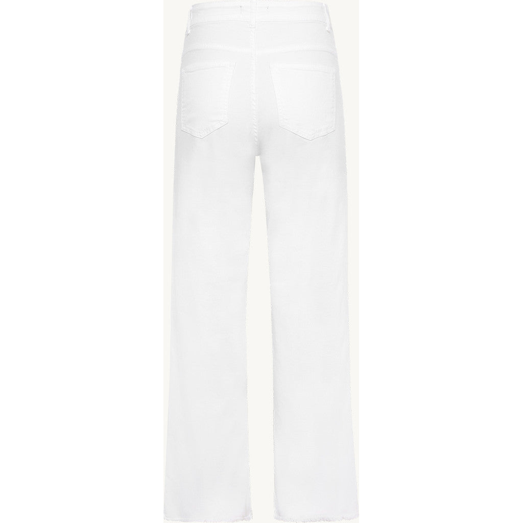 CLAIRE CWJanaya Wide leg Pants Trousers 3246 White