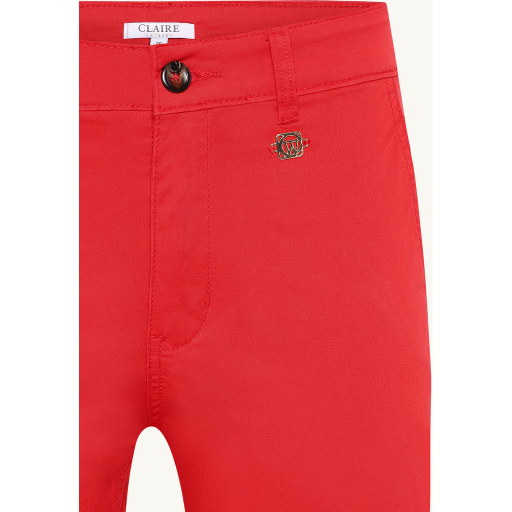 CLAIRE CWJaqueline Trousers 4352 Sweet Red