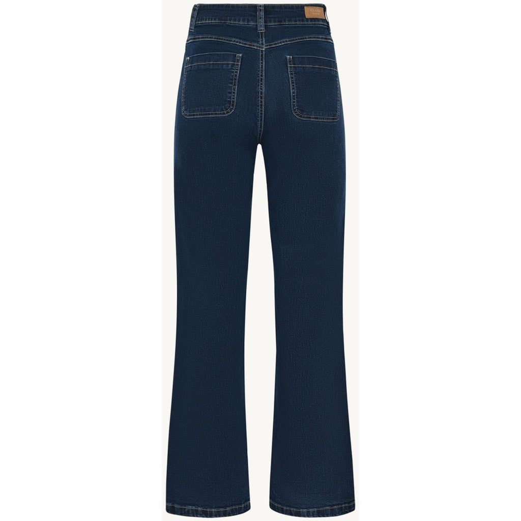 CLAIRE CWJaya Trousers 17 Medium Blue Denim