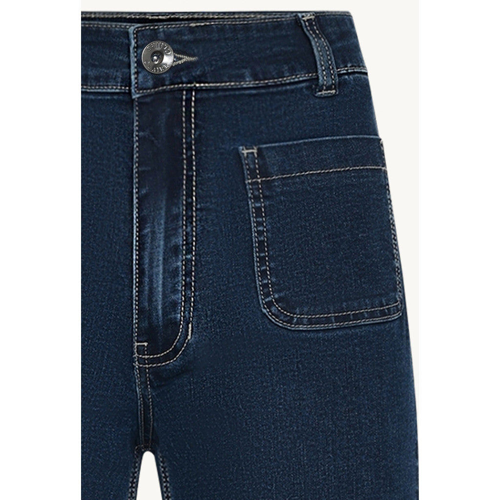 CLAIRE CWJaya Trousers 17 Medium Blue Denim