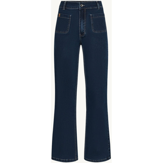 CLAIRE CWJaya Trousers 17 Medium Blue Denim