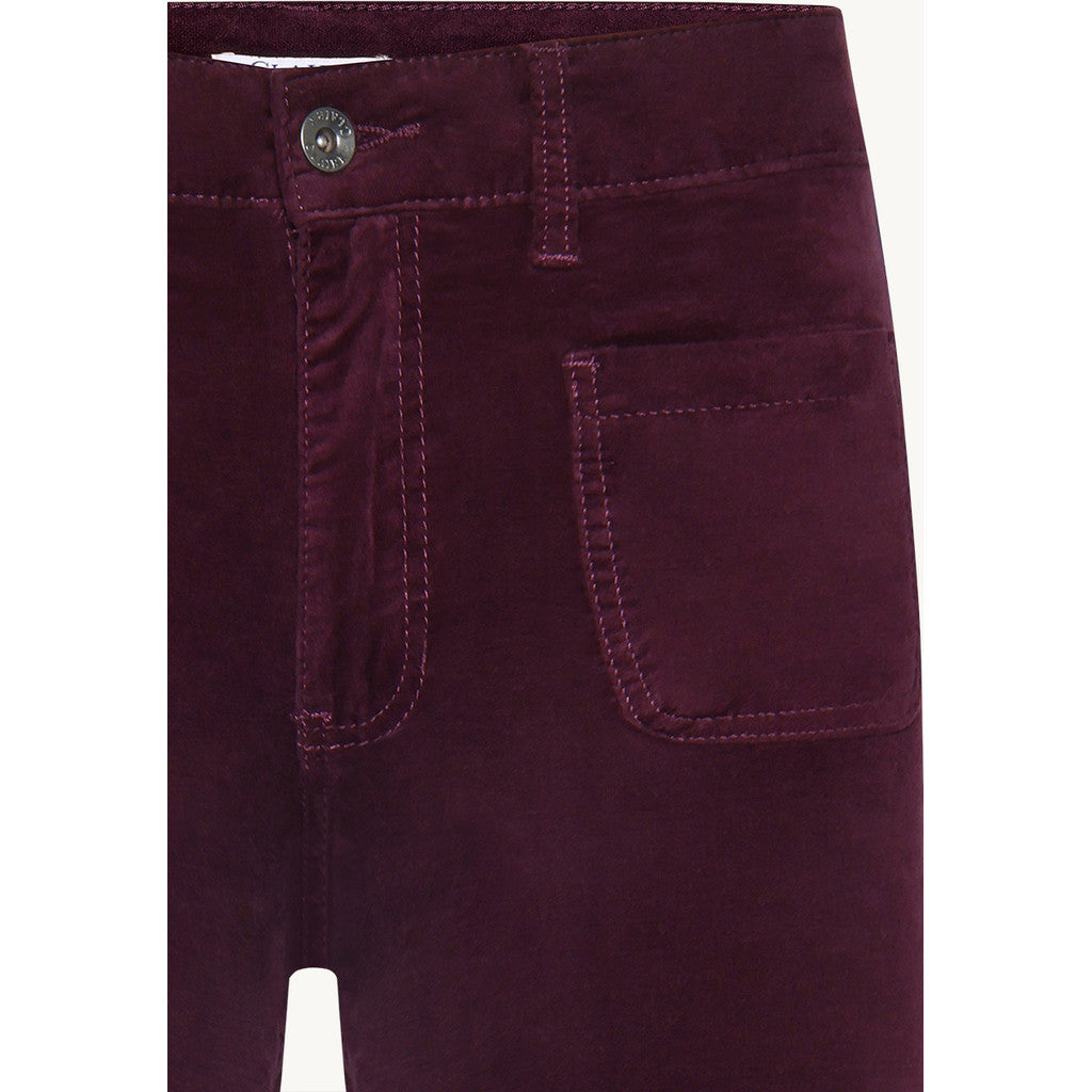 CLAIRE CWJaya Bootcut Pants Jeans 3748 Wineberry