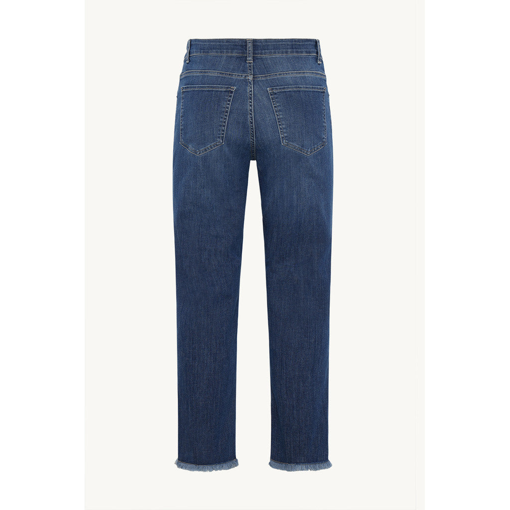 CLAIRE CWJenna Trousers 3014 Medium Blue Denim