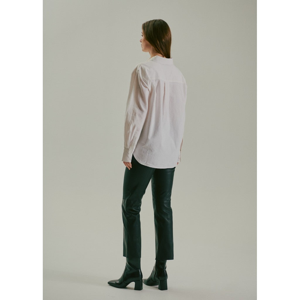 CLAIRE CWLeonora - stretch leather legging Leather Pants 3244 Black