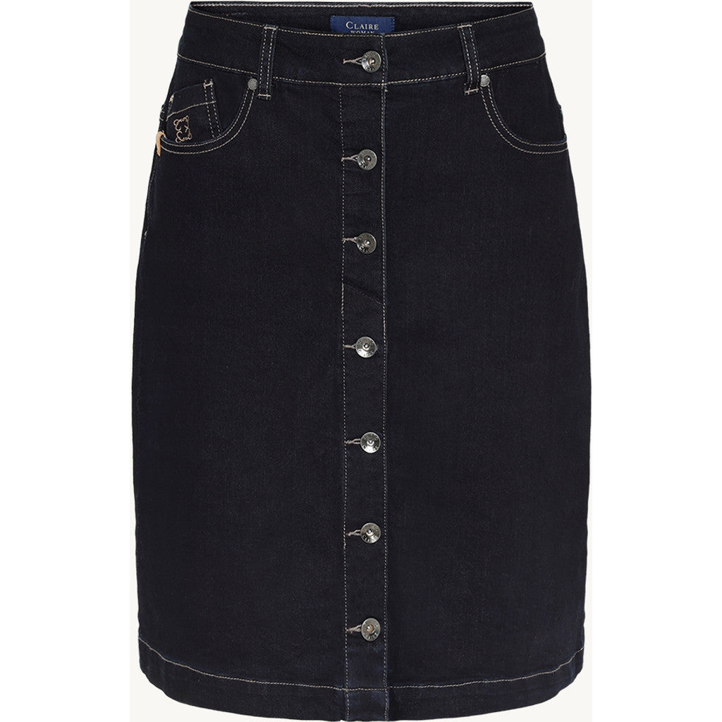 CLAIRE CWNabayit Skirts 3010 Dark Blue Denim