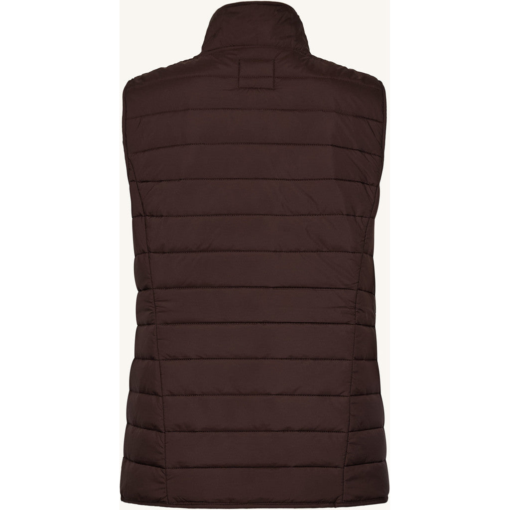 CLAIRE CWOdelia Waistcoat 4565 Chocolate