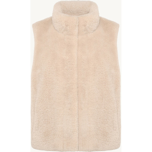 CLAIRE CWOlivija Waistcoat 4505 Sand