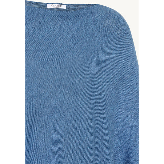 CLAIRE CWPaige Scarf 14155 Blue Iris Melange