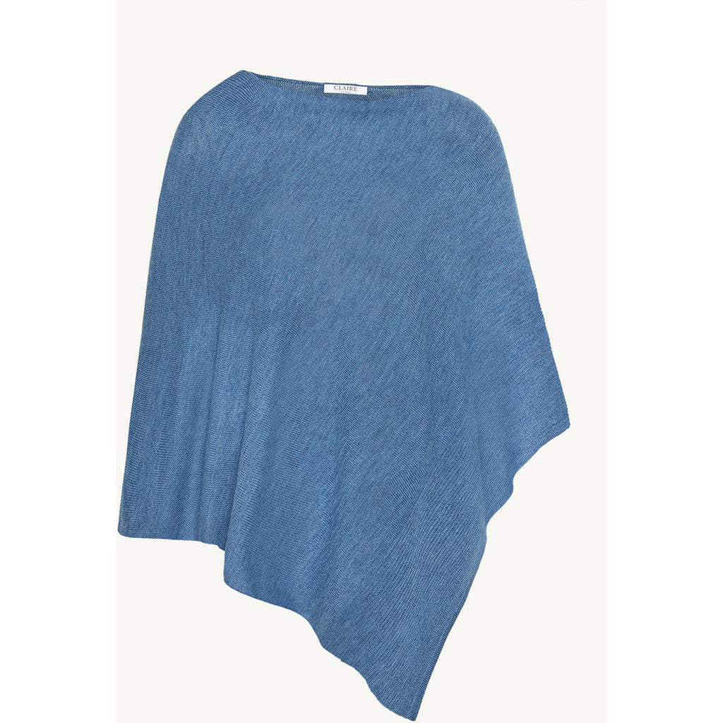 CLAIRE CWPaige Scarf 14155 Blue Iris Melange