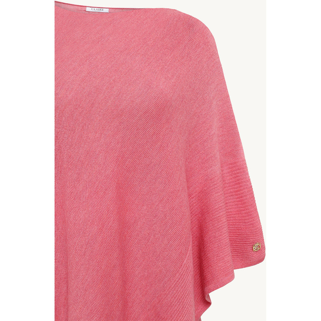 CLAIRE CWPaige Scarf 14711 Coral Blush Melange