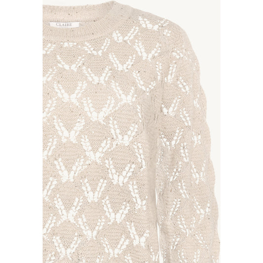 CLAIRE CWPalma Pullover 14505 Sand-Melange