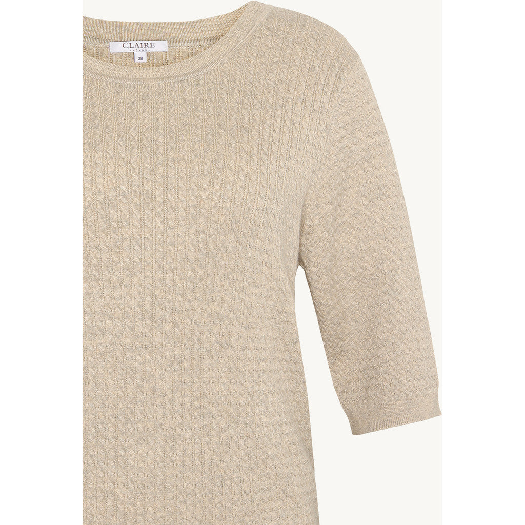 CLAIRE CWPam Pullover 3261 Sand Stone