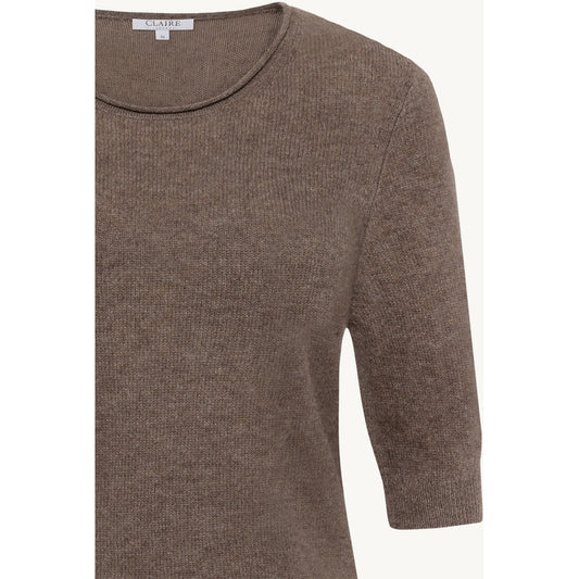 CLAIRE CWPanilla Pullover 14522 Fossil Melange