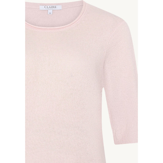 CLAIRE CWPanilla Pullover 14714 Rose Quartz Melange