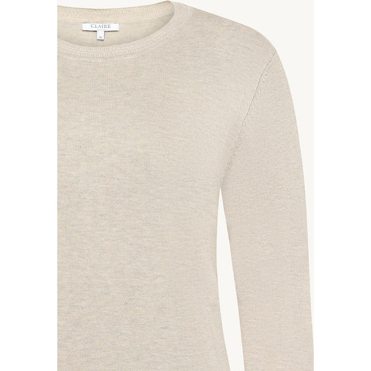 CLAIRE CWPanilla Pullover 3261 Sand Stone