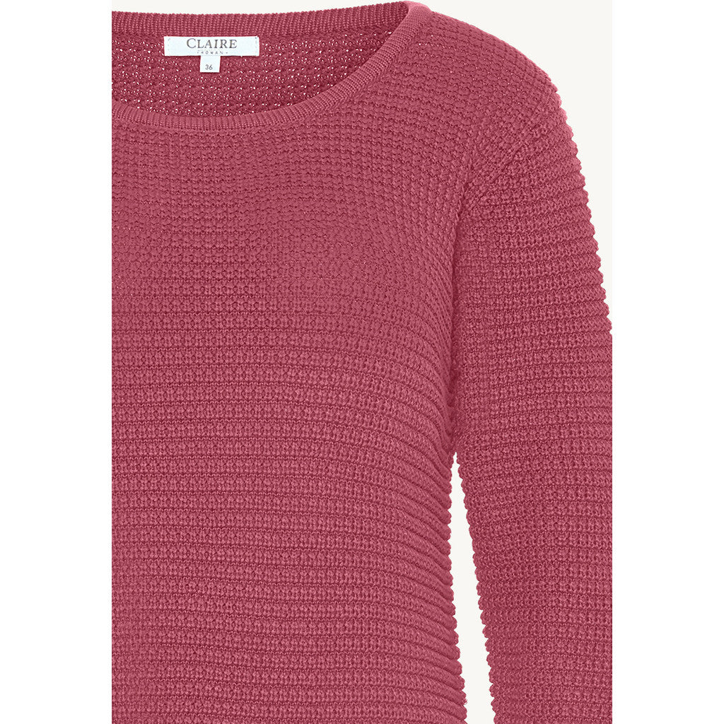 CLAIRE CWPanny Sweatshirt 3726 Rose Wine