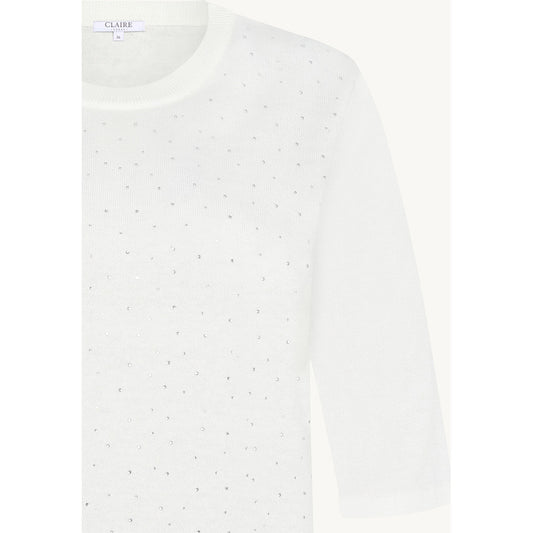 CLAIRE CWPaprika Pullover 3217 Gardenia
