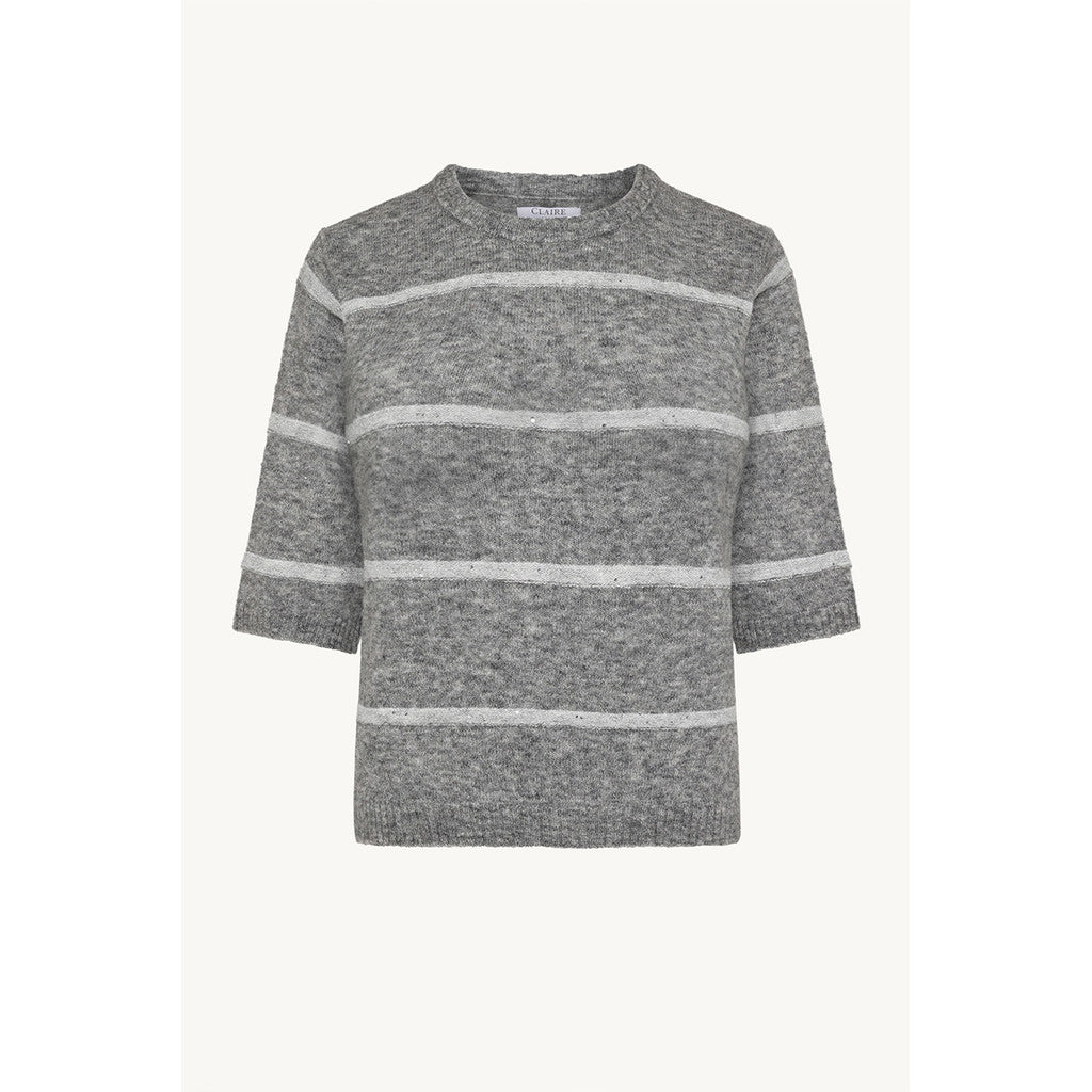 CLAIRE CWPareesa Pullover 1206 Grey Melange